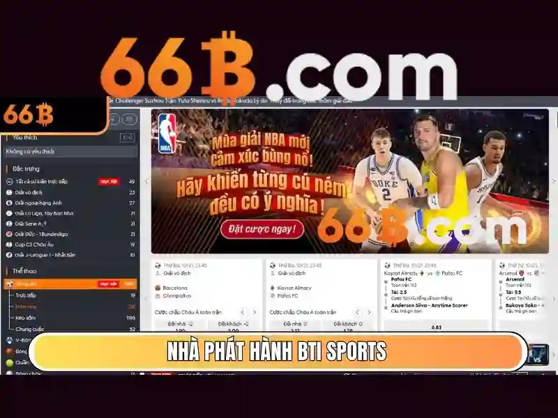 Giao diện trang chủ nhà cái 66b uy tín đẳng cấp